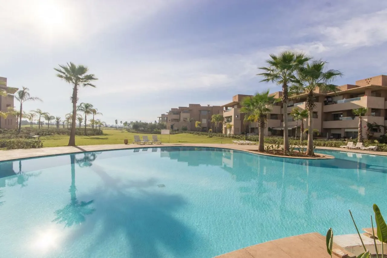 Apartament Acces Piscine Depuis Votre Jardin Prive Prestigia Marrakesz Maroko